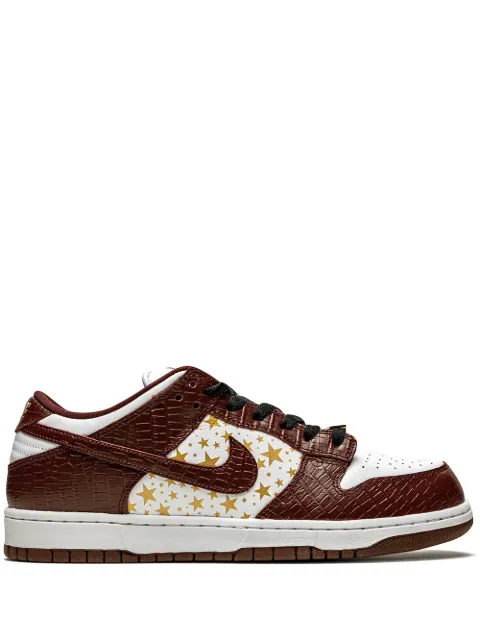 Nike x Supreme SB Dunk Low "Stars - Barkroot Brown" sneakers Brown DH3228