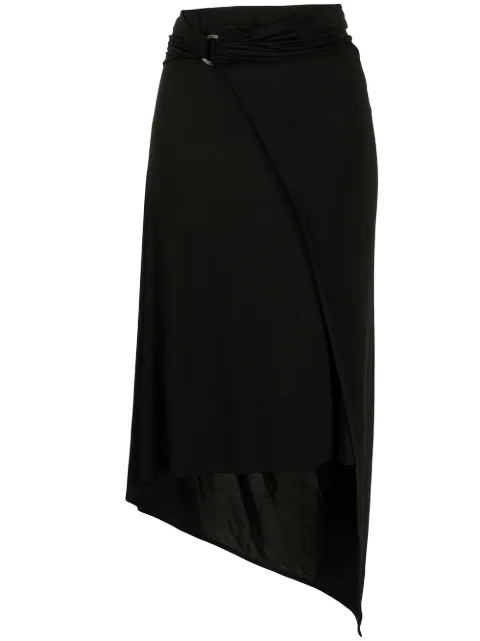 Rabanne belted-waist skirt Black 20HJJU127VI0267