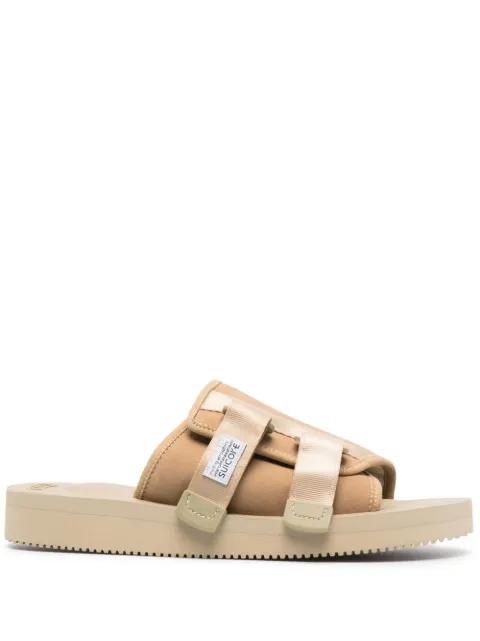 Suicoke touch-strap slides Neutrals OG081VS10