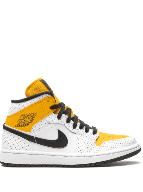 Jordan Air Jordan 1 Mid "Perforated" sneakers White BQ6472