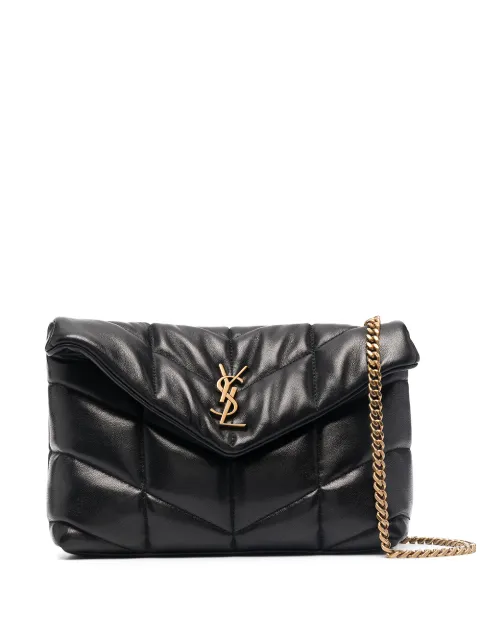 Saint Laurent Lou Lou Puffer crossbody bag Black 6203331EL07