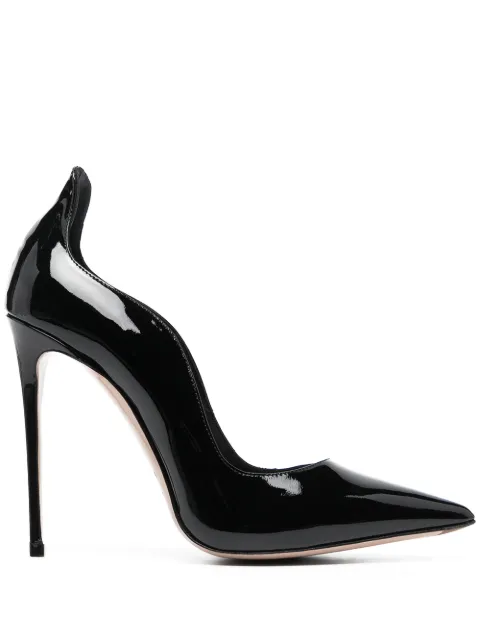 Le Silla 120mm Ivy pointed-toe pumps Black 2102R100R1PPKAB