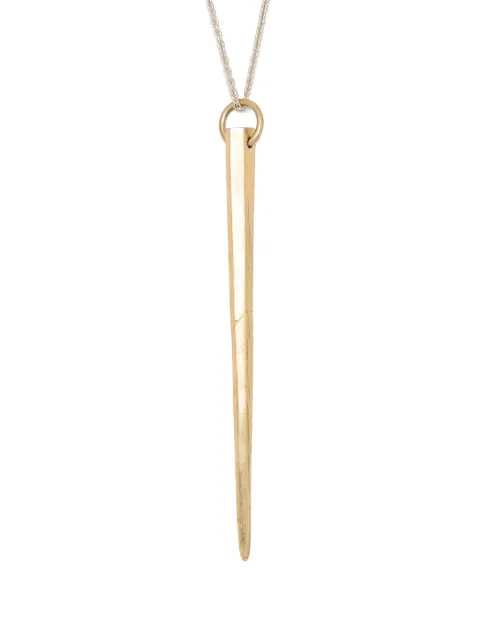 Parts of Four Giant Spike necklace Gold 9302AGMA