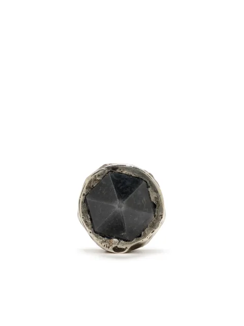 Parts of Four crystal stud earring Black 12356KA10KWHER