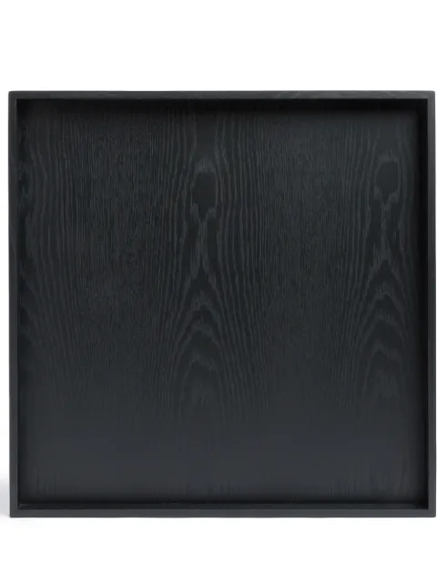 AYTM large Unity wooden tray Black 500970050083