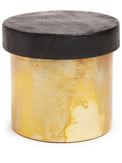 MAD et LEN Fumiste Black Champaka scented candle (300g) Black MLBFPBC