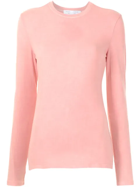 Proenza Schouler White Label twist-detail open-back top Pink WL2144268JC144