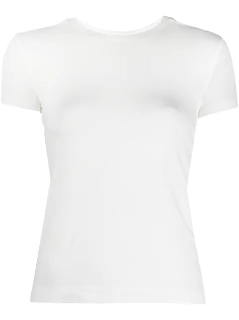 Thom Krom stretch crewneck T-shirt White WTS400