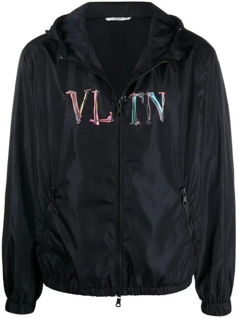 Valentino Garavani VLTN hooded jacket Blue VCI368710