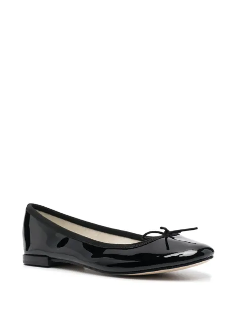 Repetto glossy flat ballerina shoes Black V086V410