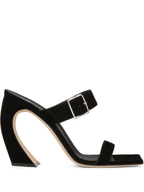 Giuseppe Zanotti Musa suede sandals Black E100095001