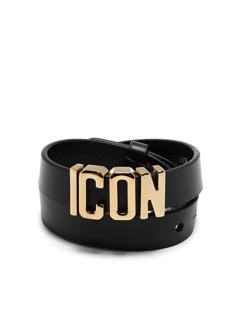 DSQUARED2 Icon wrap bracelet Black ARW009501500001