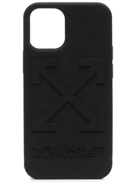 Off-White Arrows-motif iPhone 12 mini case Black OMPA025R21PLA0081000