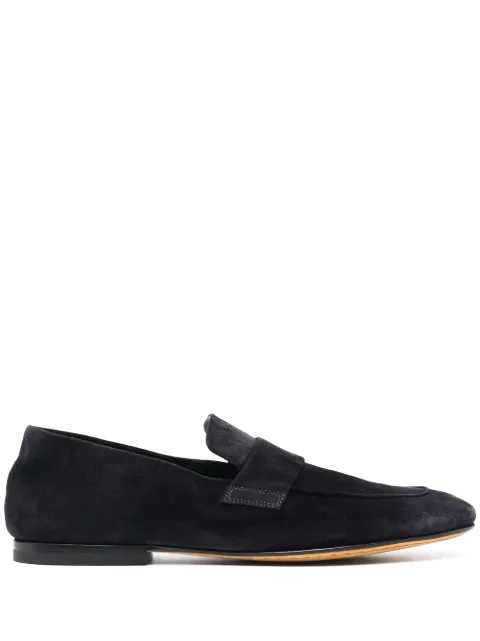 Officine Creative Airto suede loafers Blue OCUAIRT001GUYAF460