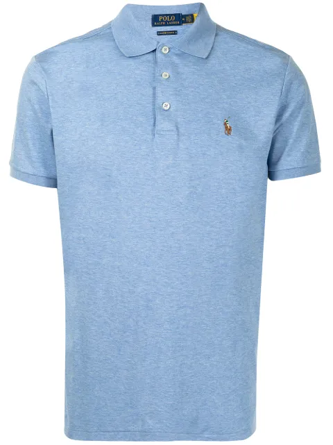 Polo Ralph Lauren polo-pony embroidered polo shirt Blue 710704319084