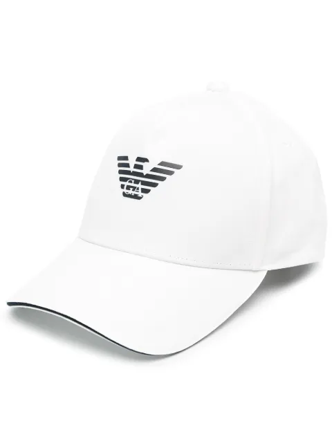 Emporio Armani logo-embroidered baseball cap White 627920CC990