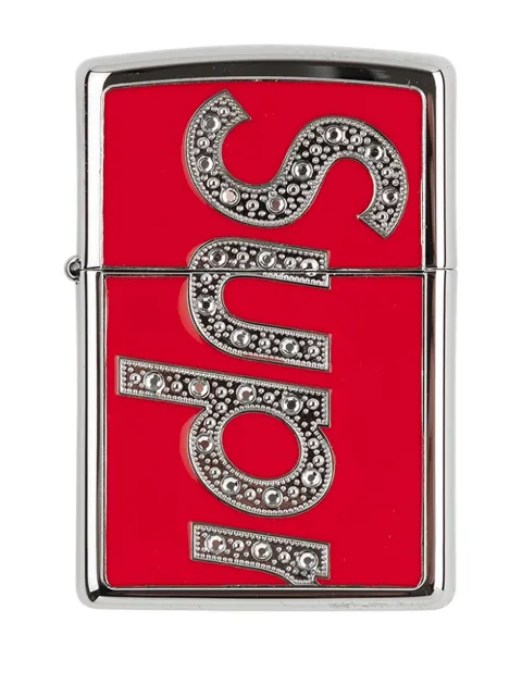 Supreme x Swarovski Zippo lighter Red SU9855