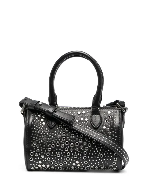 10 CORSO COMO mini Truck stud-embellished tote Black CCBAULETTOB002