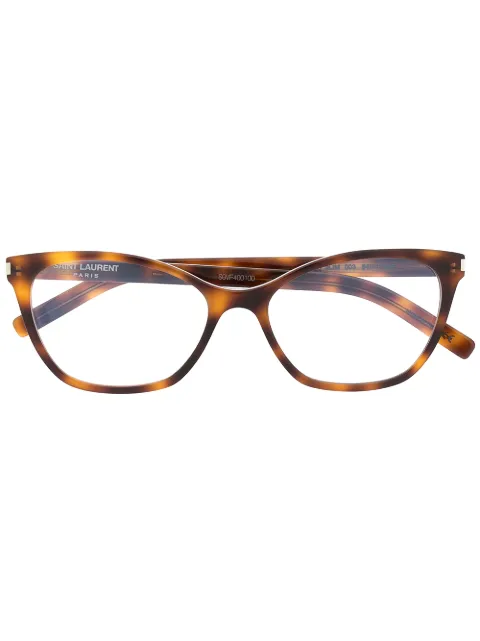 Saint Laurent Eyewear cat-eye glasses Brown SL287SLIM