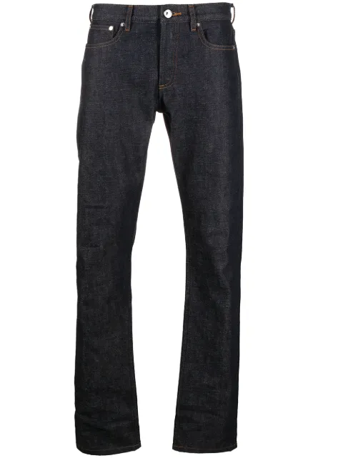 A.P.C. mid-rise straight leg jeans Blue CODBSM09002