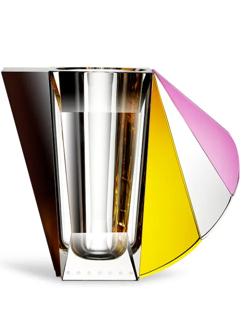 Reflections Copenhagen Grand Manhattan crystal vase Multicolour 267