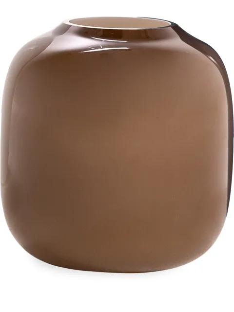 Cappellini Arya' curved vase 220mmx180mm Brown PO2001AM