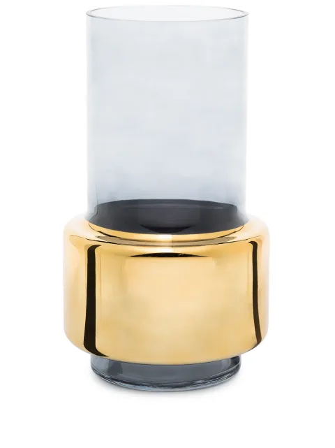 POLSPOTTEN medium Lobby glass vase Gold 140205383