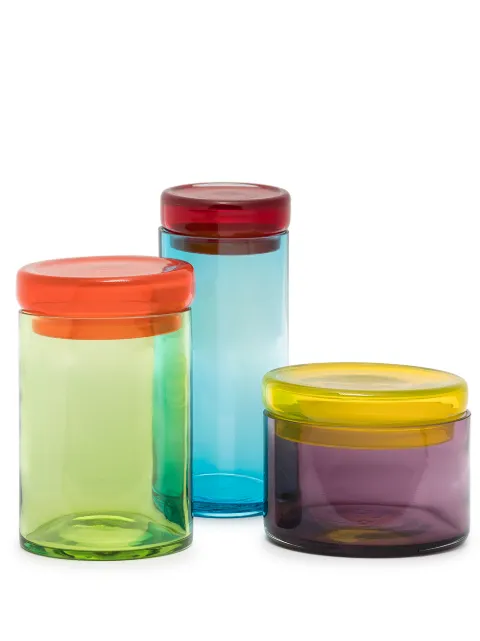 POLSPOTTEN Caps & Jars set Orange 140300228