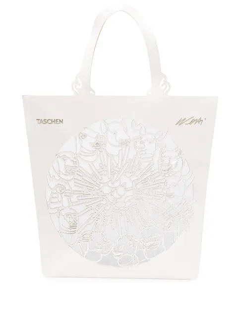 TASCHEN Ai Weiwei. The China Bag ‘Cats and Dogs’ White 9783836570480