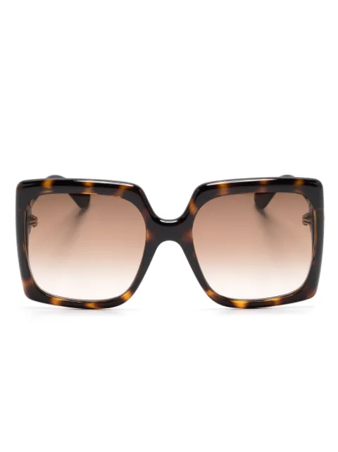 Gucci Eyewear Interlocking-G sunglasses Brown GG0876S