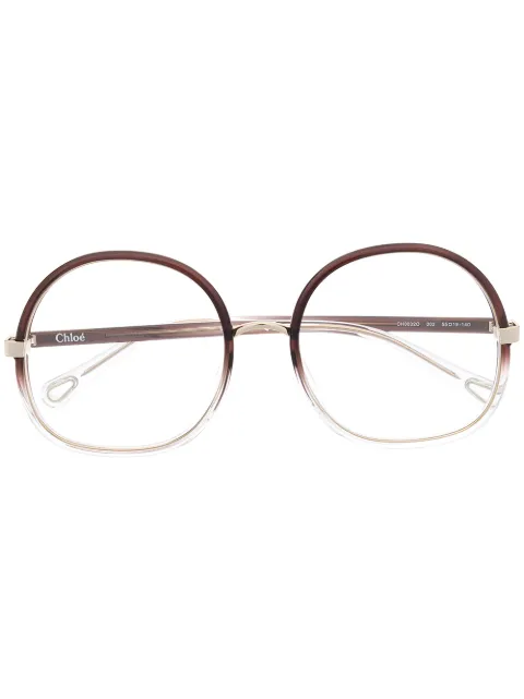 Chloé Eyewear gradient-effect glasses Neutrals CH0032O
