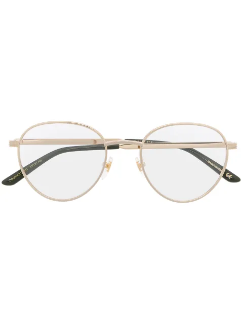Gucci Eyewear round-frame glasses Gold GG0942O003