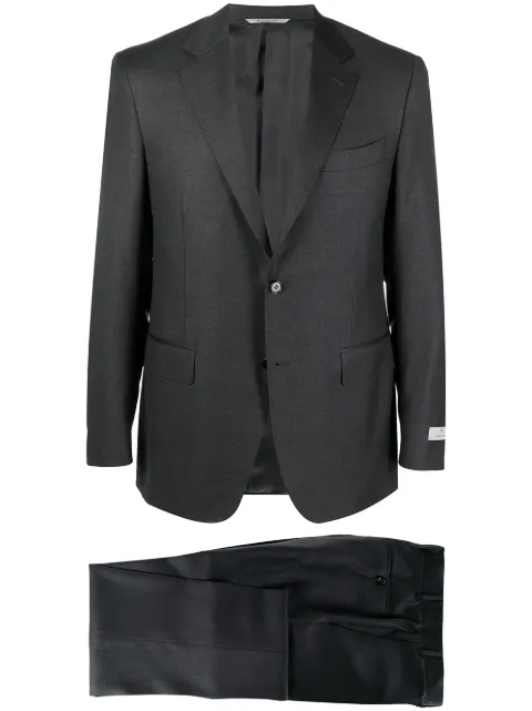 Canali wool single-breasted suit Grey 1128019CONTAS10316