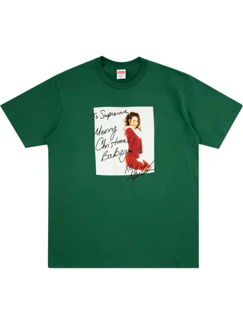 Supreme Mariah Carey photograph-print T-shirt Green SU9766