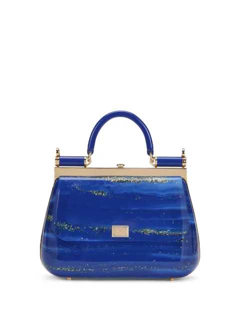 Dolce & Gabbana Sicily box bag Blue BB6680AO593