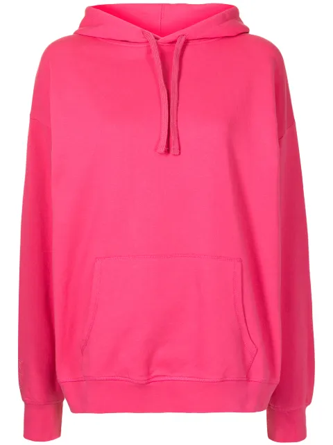 Les Girls Les Boys loopback cotton hoodie Pink ST108H0001