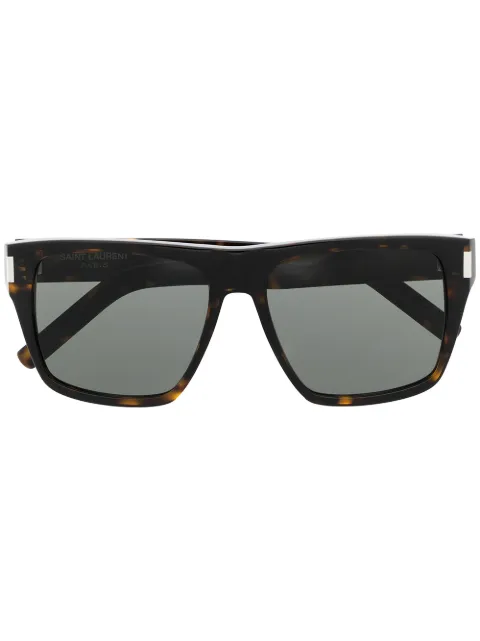 Saint Laurent Eyewear SL424 square-frame sunglasses Brown SL424