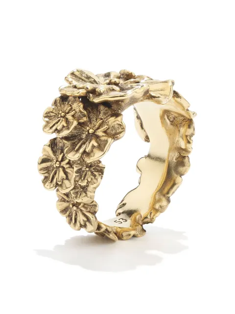 Goossens Talisman Poppy Flower ring Gold GOOP21RI01YG