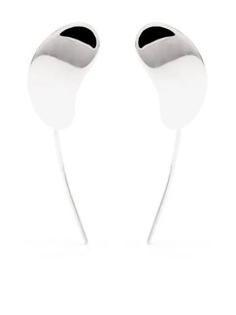 Charlotte Chesnais Nues polished-finish earrings Silver 16BO039AR