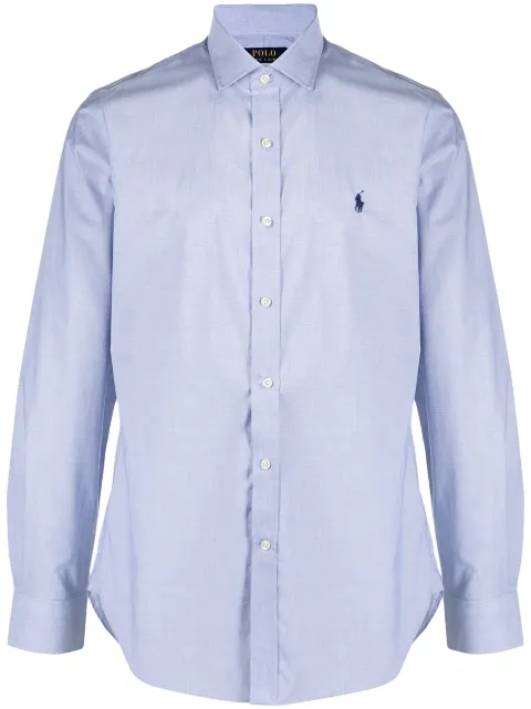 Polo Ralph Lauren embroidered logo shirt Blue 712827064001