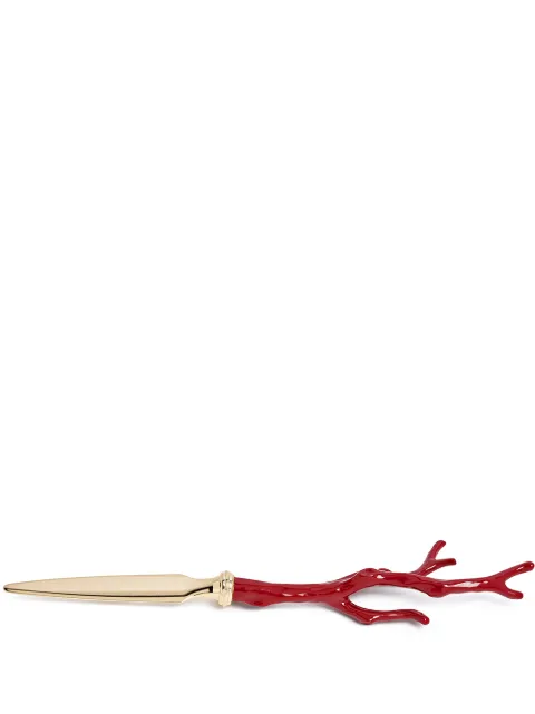 L'Objet Coral letter opener Red DAC658