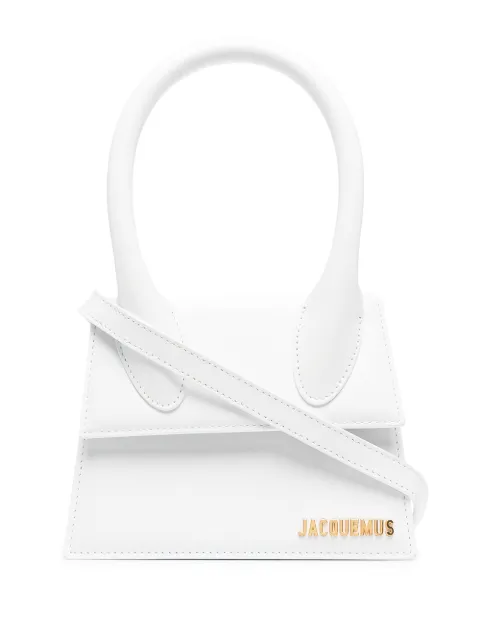 Jacquemus the medium Chiquito tote bag White BAW00002BC01C01