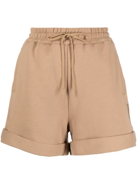 3.1 Phillip Lim Everyday rolled cotton shorts Neutrals DTC25141CBY