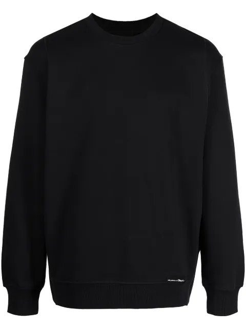 3.1 Phillip Lim logo patch detail sweatshirt Black DTC21806CBYM