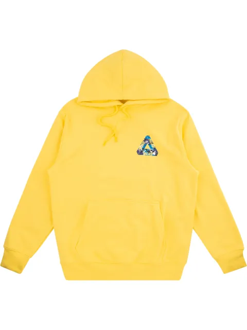 Palace Tri-Camo print hoodie Yellow P19HD073