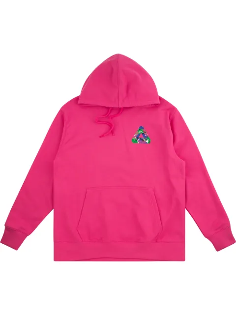 Palace Tri-Camo logo-print hoodie Pink P19HD074