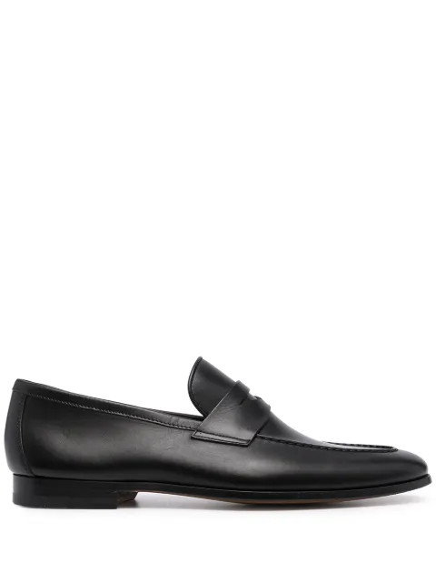Magnanni leather penny loafers Black 23802NEGRO