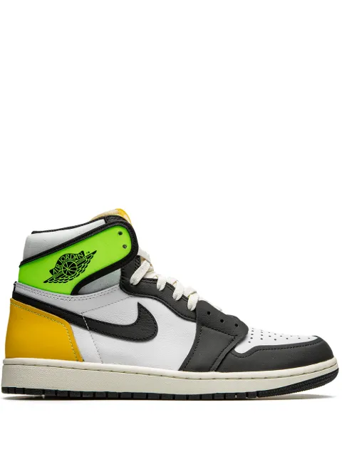 Jordan Air Jordan 1 Retro High OG "Volt Gold" sneakers White 555088