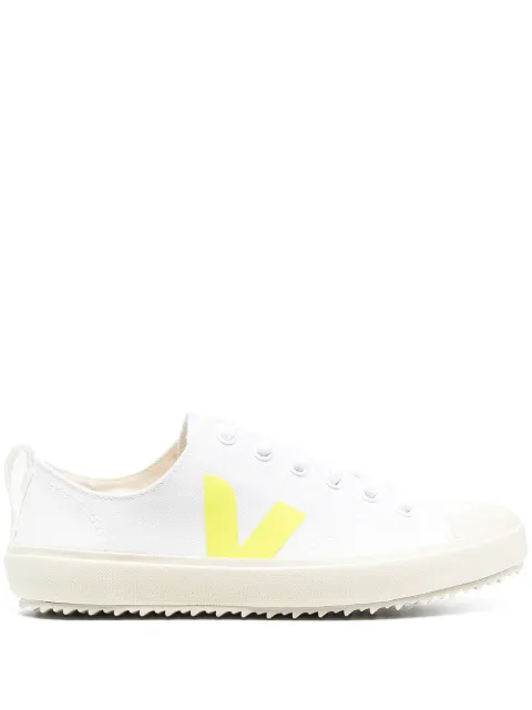 VEJA side logo print sneakers White NA012282A