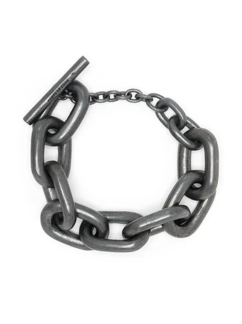 Parts of Four Toggle Chain bracelet Black 6201KA